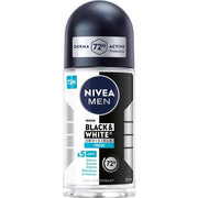 Nivea Antiperspirant Black & White Invisible Fresh Roll-On 50ml