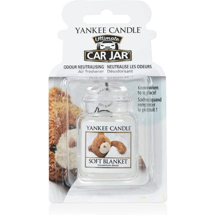 Yankee Candle Car Jar Ultimate Air Freshener Soft Blanket