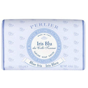 Perlier Iris Blu Blue Iris Scented Soap 4.4 Ounce 125gr - Italian Import