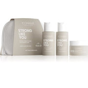 Iconique Professional Strong Like You Repair & Strengthening Set: Shampoo 70 Ml, Conditioner 70 Ml, And Mask 50 Ml