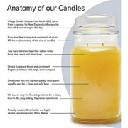 Village Candle Forbidden Forest Fantasy Large Jar