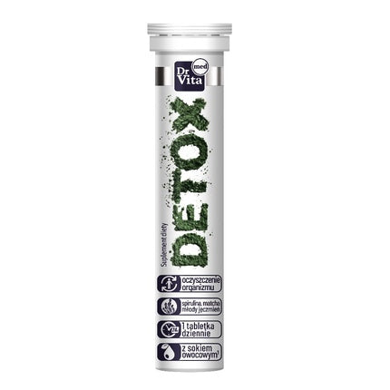 Dr Vita Med Detox Dietary Supplement Effervescent Tablets 20 Pieces
