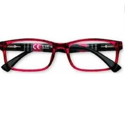 Zippo Reading Glasses Plastic Color: Red [31z-B25-Red-300] +3.00