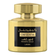 Lattafa Confidential Private Gold Eau De Parfum Spray 100ml