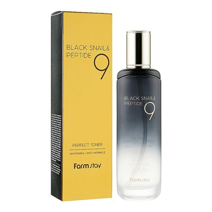 FarmStay Black Snail & Peptide 9 Perfect Toner 120 ml