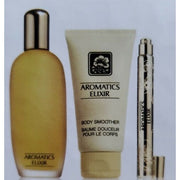 Clinique Aromatics Elixir Perfume 3.4 fl oz Body Smoother Lotion Fragrance Set