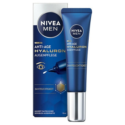 Nivea Eye Cream Against Wrinkles For Men With Hyaluron 15 Ml