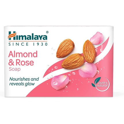 Himalaya Herbals Almond and Rose Moisturizing Soap 75g