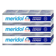 Meridol Paradont Expert Toothpaste Against Bleeding Gums And Periodontitis Tripack 3 X 75 Ml