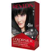 Revlon ColorSilk Permanent Hair Color Dye 10 Black 130ml