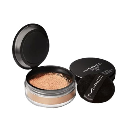 MAC Studio Fix Pro Set + Blur Weightless Loose Powder Medium Deep 0.22oz 6.5g