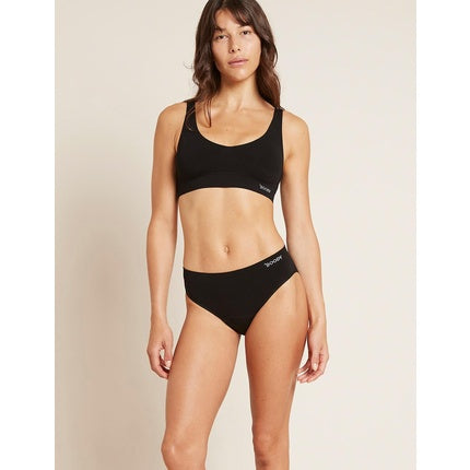 Boody Women's Classic Bikini Slip Menstruation - Light/Normal Black / Medium