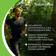 NaturesPlus Commando 2000 Antioxidant Protection 60 Tablets - Vegetarian, Gluten Free - 30 Servings