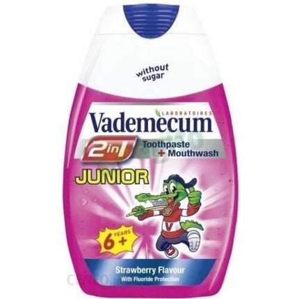 Vademecum 2in1 Junior Strawberry Flavored Toothpaste 75ml