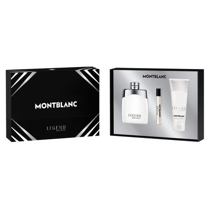 Mont Blanc Legend Spirit Gift Set - Includes 100ml Eau De Toilette Spray, 75ml Mini Eau De Toilette, And 100ml Shower Gel