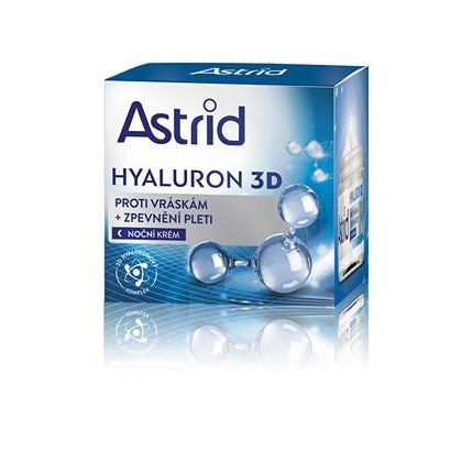 Astrid Hyaluron 3d Firming Antiwrinkle Night Cream 50 Ml