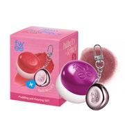 Blurry Pudding Pot Keychain Set Airbrushed Blush and Lip Buildable Pigment