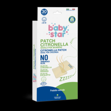 Babystar Nat Patch Citronella - Natural Citronella Patch