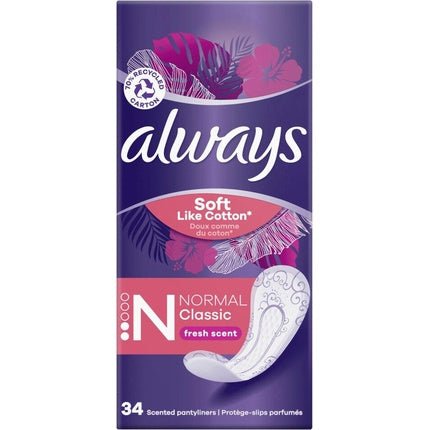 Always Discreet Inleg Fresh Normal Feminine Incontinence Pads