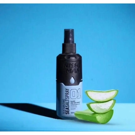 NISHMAN Hair Styling Sea Salt Spray Unisex 200ml Texturizing Volumizing with Flexible Hold