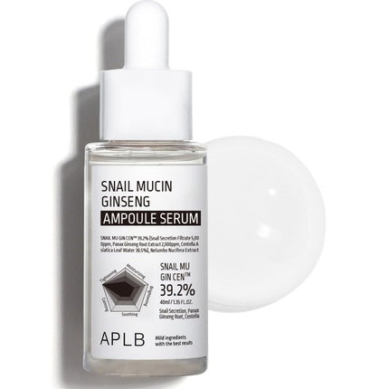 Aplb Snail Mucin Ginseng Ampoule Serum 392 135