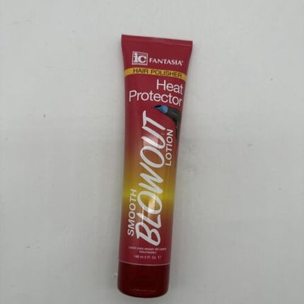 Fantasia Hair Polisher Smooth Blowout Lotion Heat Protection 5 oz