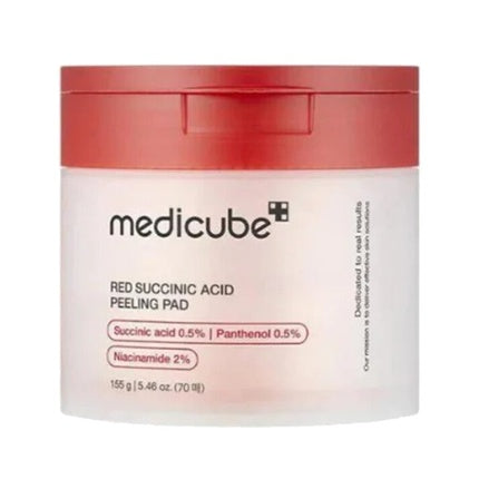 Medicube Exfoliating Facial Pads Red Succinic Acid Peeling Pad 155 G