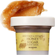 Skin Food Honey Sugar Food Mask 180g - Black Sugar and Honey to Nourish