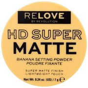 Makeup Revolution Revolution Relove Hd Super Matte Banana Setting Powder 7 G