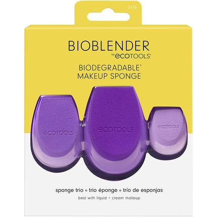 ECO TOOLS Bioblender Makeup Sponge Trio