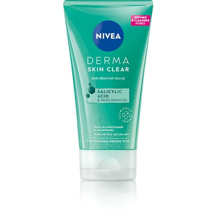 Nivea Derma Skin Clear Antiblemish Scrub 150 Ml