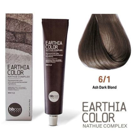 Bbcos Earthia Color Nathue Complex 61 Ash Dark Blond 100ml