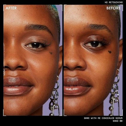 NYX Professional Makeup Bare With Me Concealer Serum Natural Medium Coverage 9.6ml 08 Sand