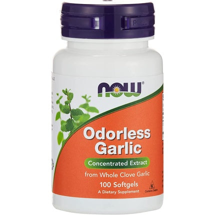 Now Foods NF Odorless Garlic 100 Softgels