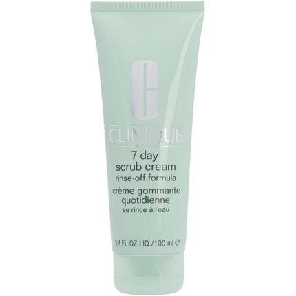 Clinique 7 Day Scrub Cream Rinse Off Formula for Unisex 3.4oz