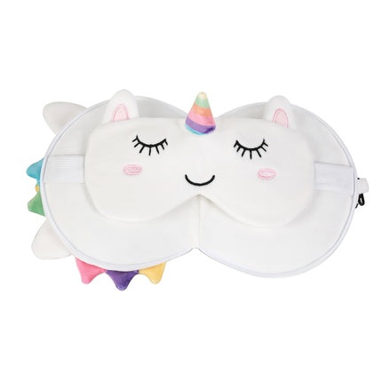 Itotal Pillow With Sleep Mask Unicorn