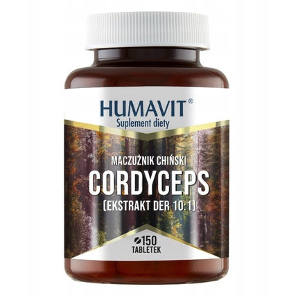 Humavit Cordyceps Chinese Mushroom + Brewer's Yeast, 150 Tablets