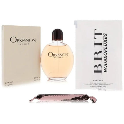 Obsession 6.7 Oz Eau De Toilette Spray for Men - Oriental Woody Scent