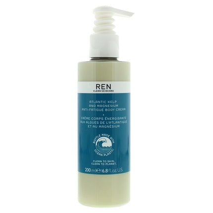 Ren Atlantic Kelp And Magnesium Antifatigue Body Cream 200ml