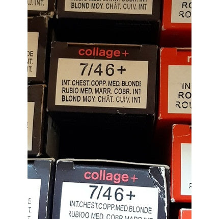 Lakme Collage + Intense Creme Hair Color 6/46 Int Chestnut Copper Medium Blonde