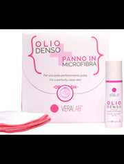 Veralab Oil Wash Set Facial Cleansing Thick Oil Travel 30 Ml With Microfiber Cloth