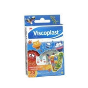 Viscoplast Children's Animal Patches - 20 Pieces With Long Expiry Date