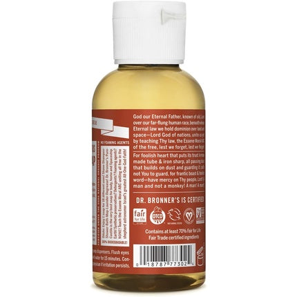 Dr. Bronner's Organic Eucalyptus Pure-Castile Liquid Soap 60ml