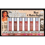 Meet Matte Hughes Liquid Lipstick Set by the Balm for Women 6 Pc 0.04oz Lipstick - Pack of 6