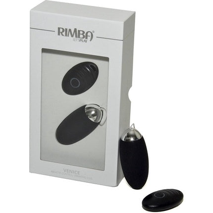 Rimba Toys Venice Vibrating Egg With Remote Control Black