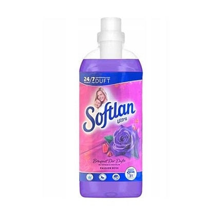 Softlan Bouquet Of Scents Fabric Softener Rose 650 Ml