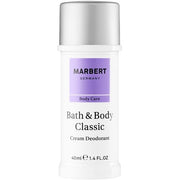 Marbert Bath & Body Classic Cream Deodorant for Women 40ml