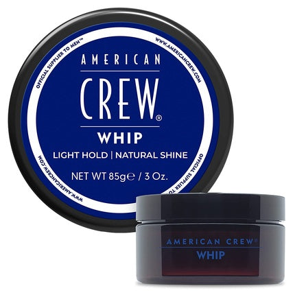 American Crew Men's Whip Styling Cream Light Hold with Natural Shine 3oz