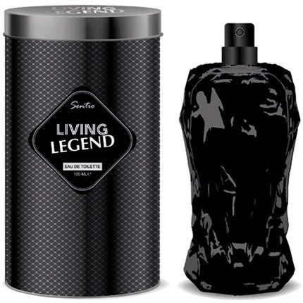 Sentio Living Legend Eau De Toilette For Men 100ml In A Tin Can