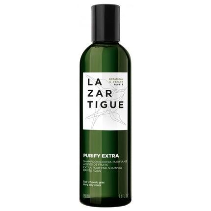 Lazartigue Purify Extra Vegan Hair Shampoo For Extra Purification 250 Ml